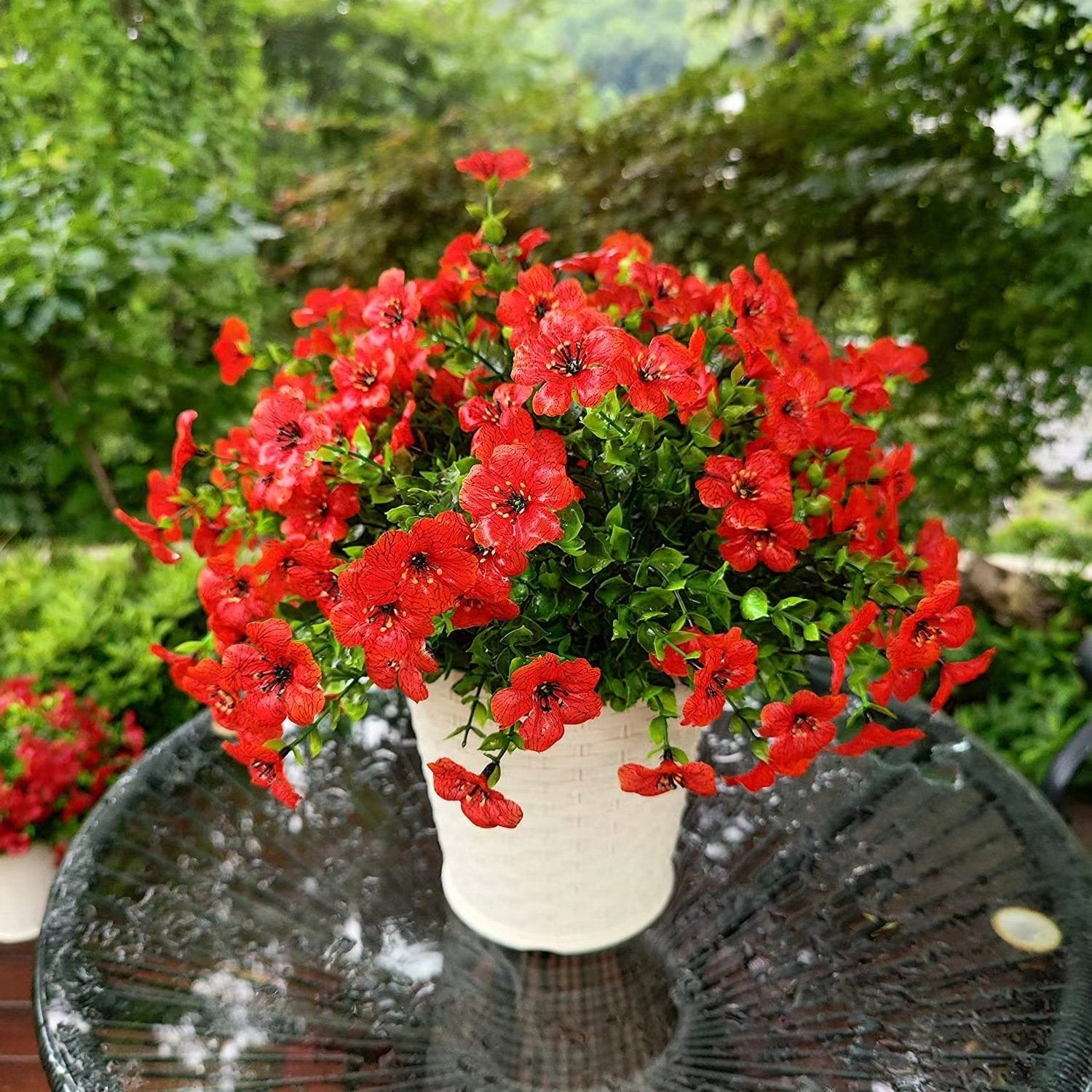 🔥 Outdoor Artificial Flowers💐Set of 7 bundles mysite