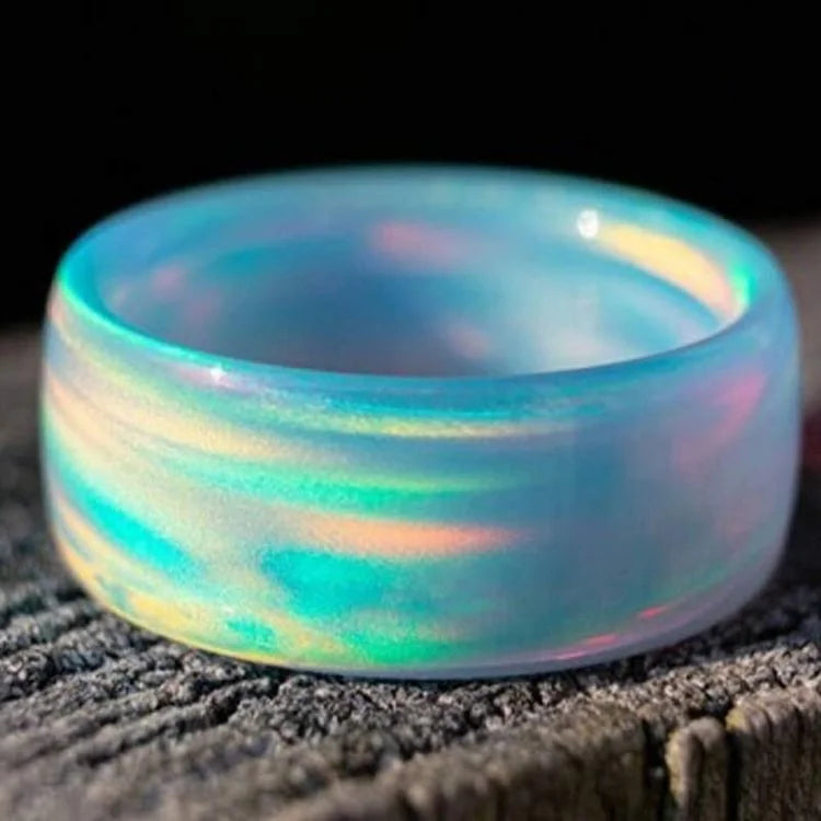 The Colored Galaxy Opal Ring mysite