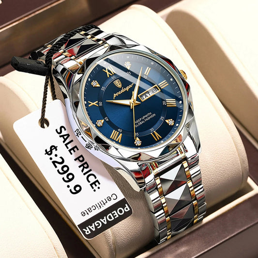 Waterproof Top Brand Luxury Man Wristwatch With Luminous mysite