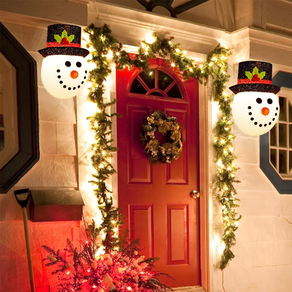 Snowman Porch Light Cover Two pack[BUY 3 FREE SHIPPING] mysite