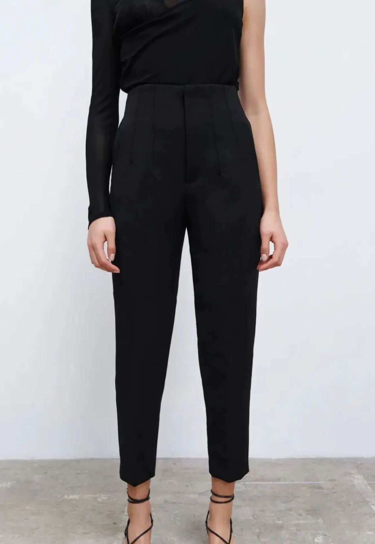 Tailored Pleat High Waist Pants - Buy two and get free shipping! mysite