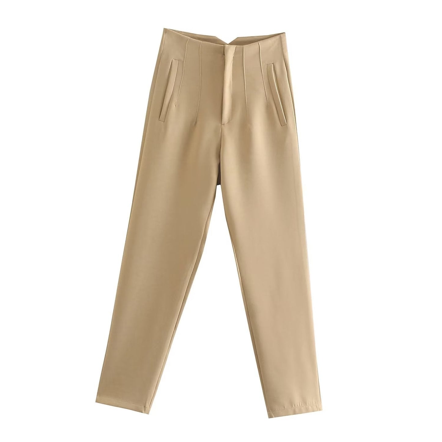 Tailored Pleat High Waist Pants - Buy two and get free shipping! mysite