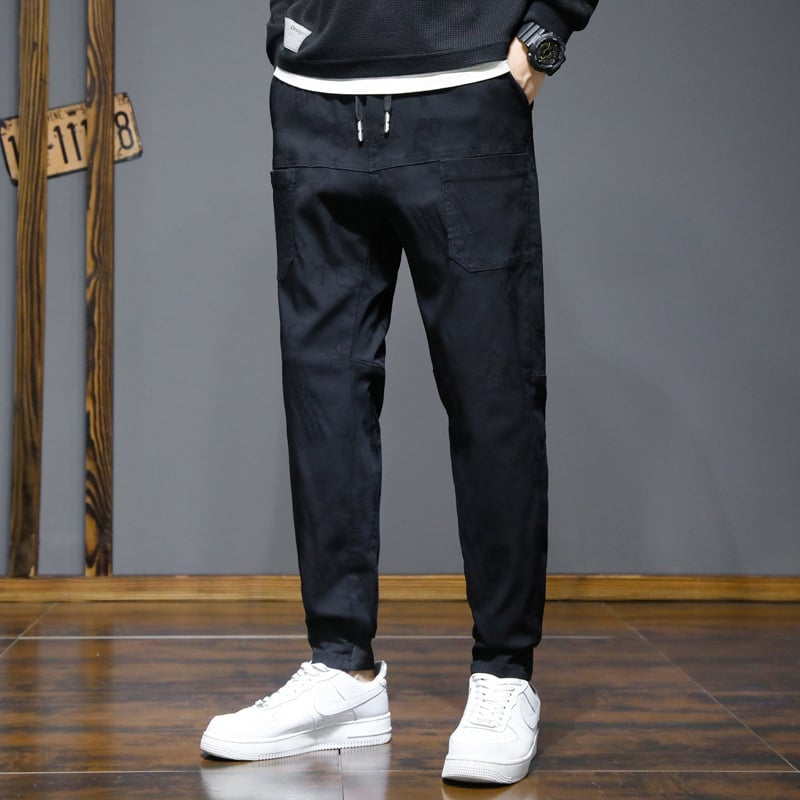 Six-pocket Stretch Casual Pants with Jacquard Pattern (Buy 2 Free Shipping) mysite