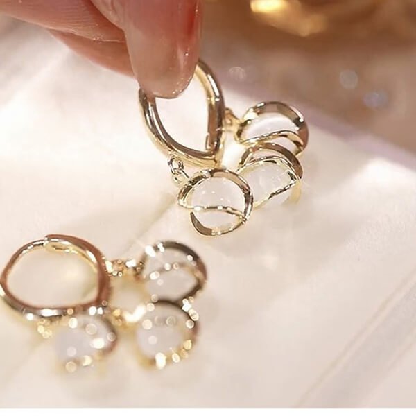 Small fresh temperament simple ear buckle mysite