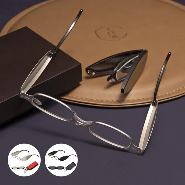 Mini Pocket Folding Portable Reading Glasses – uber7
