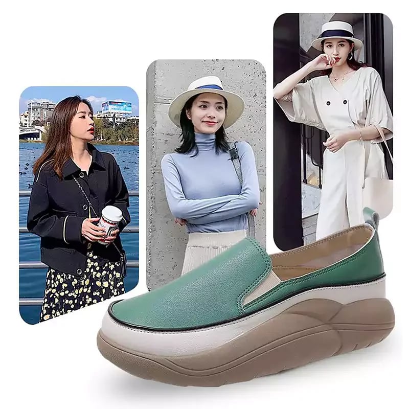 Women Fashion Platform Loafers mysite