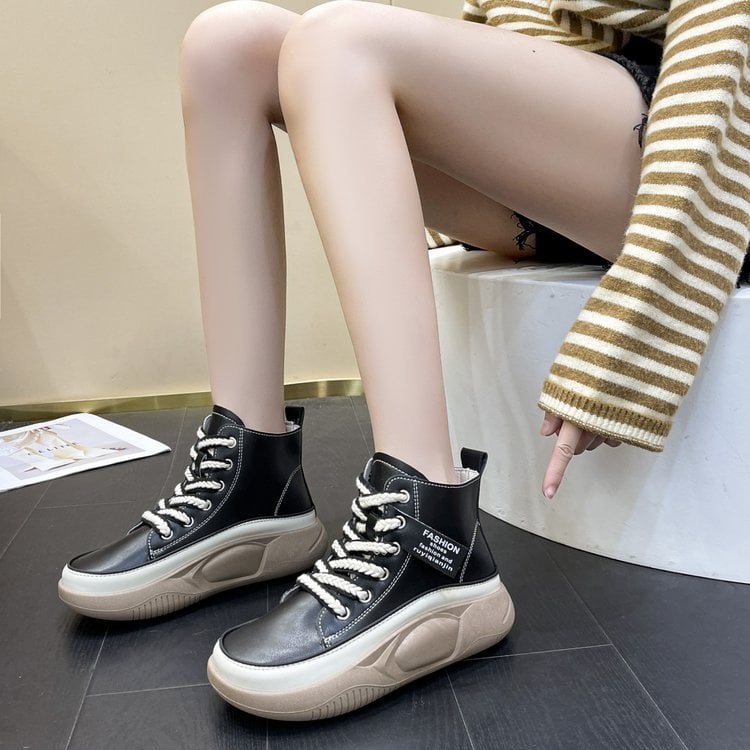 🔥Last Day Promotion 49% OFF🔥Women's High Top Thick Sole Martin Boots mysite