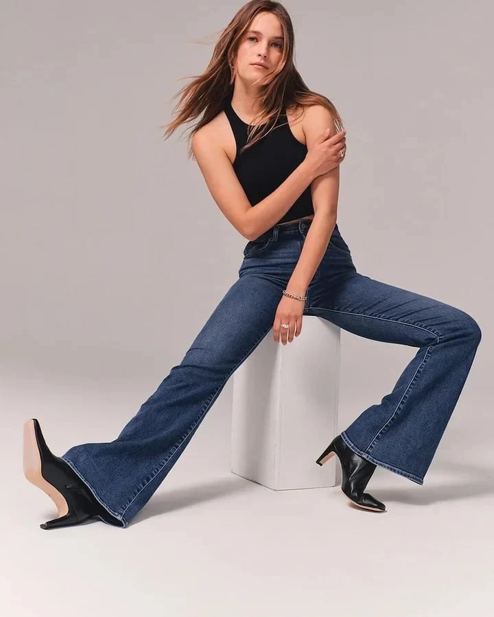 ⭐Women's 2023 Summer⭐ Ultra High Rise Stretch Flare Jean mysite