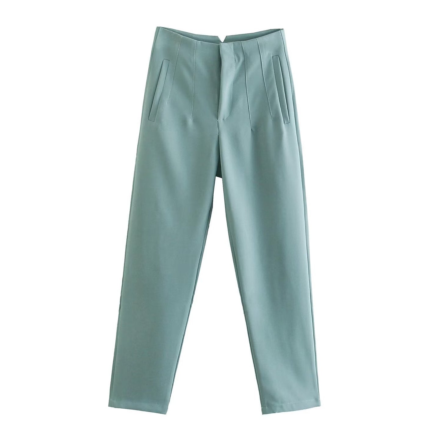 Tailored Pleat High Waist Pants - Buy two and get free shipping! mysite