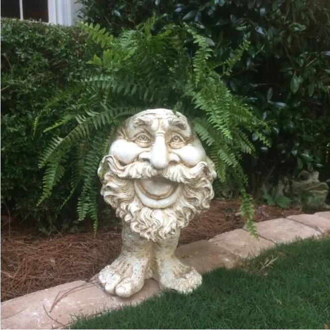 Mugglys Face Statue Planter - Happy New Year 49% OFF🎊 mysite