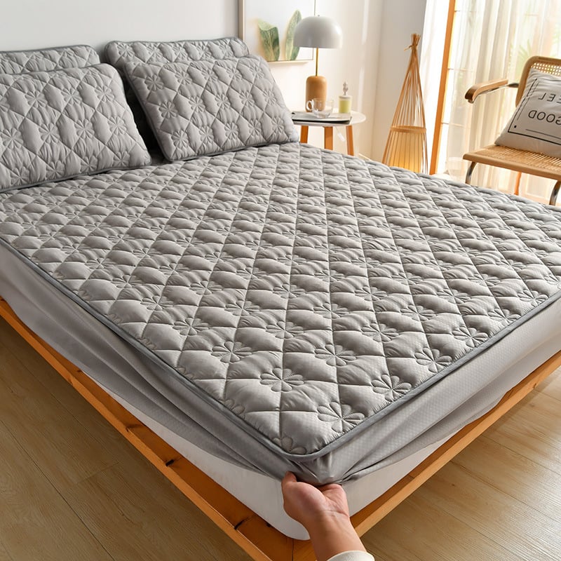 🎁Hot Sale!! 50% OFF-Sale🔥Latest Breathable Silky Mattress Cover mysite