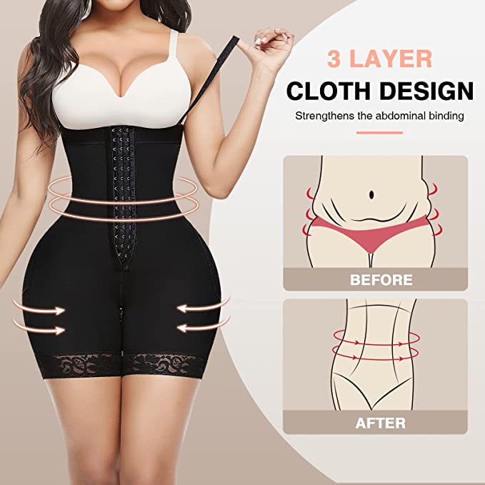 🔥2023 Hot Sale🔥 - Tummy Compression Bodysuit Shaper With Butt Lifter mysite