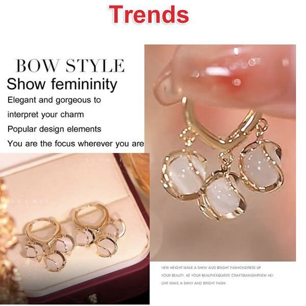 Small fresh temperament simple ear buckle mysite