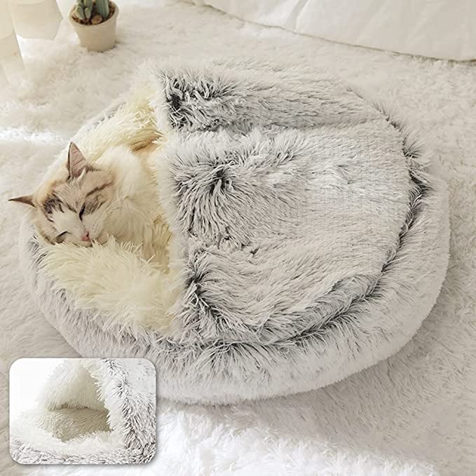 🔥LAST DAY - 49% OFF🔥Plush bed for dogs & cats🐶🐱