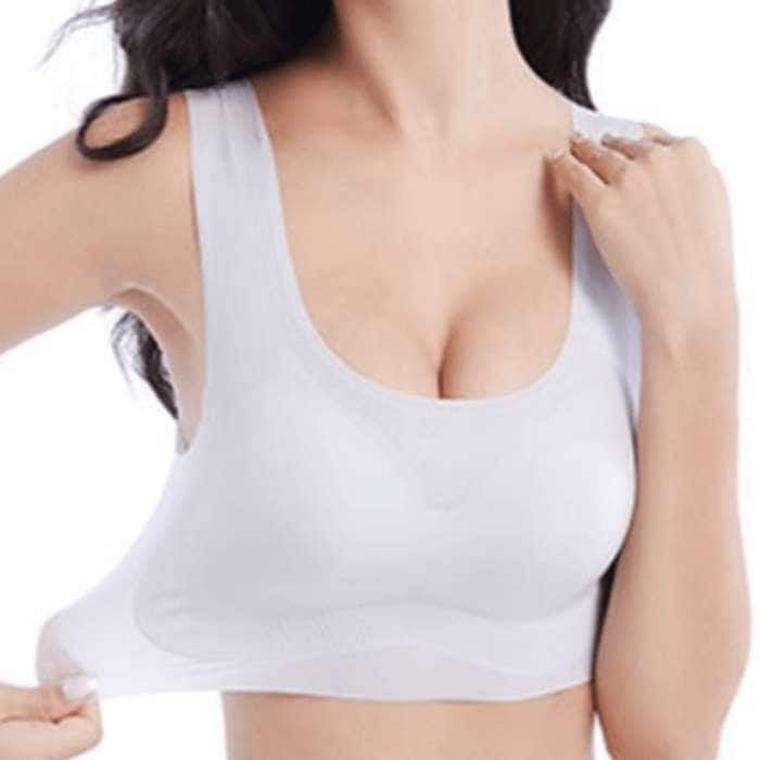 Ultra Comfort Seamless Shaping Wireless Support Bra Plus Size mysite