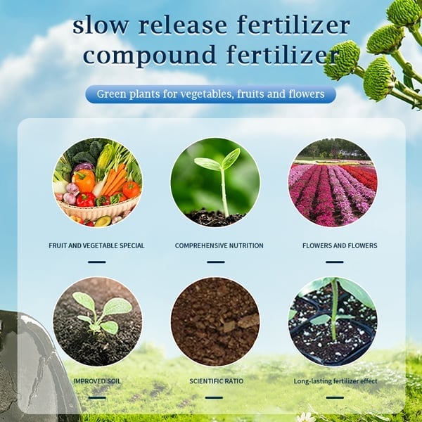 Home Gardening Universal Slow-Release Tablet Organic Fertilizer(22 PCS)