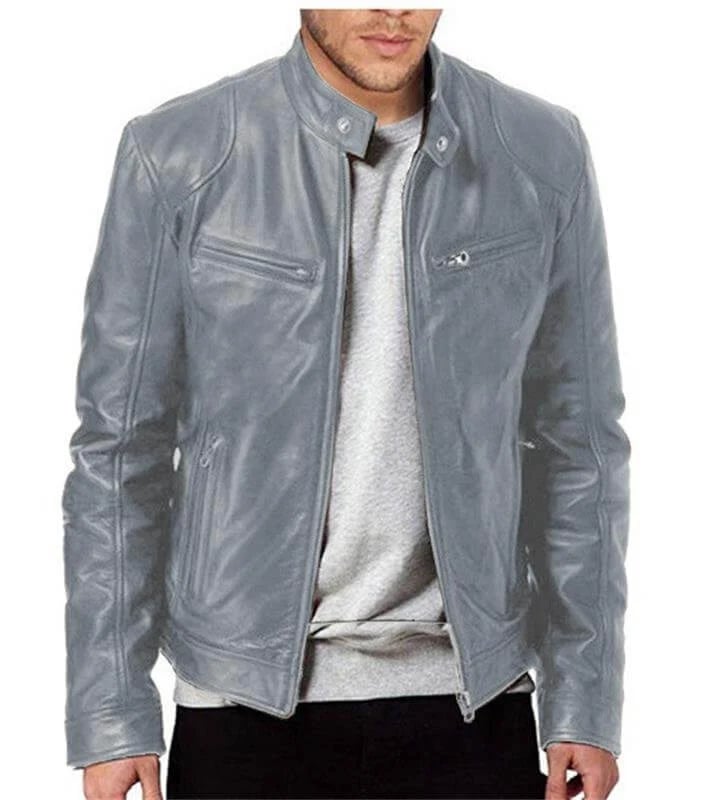 Men's Leather Jacket. mysite