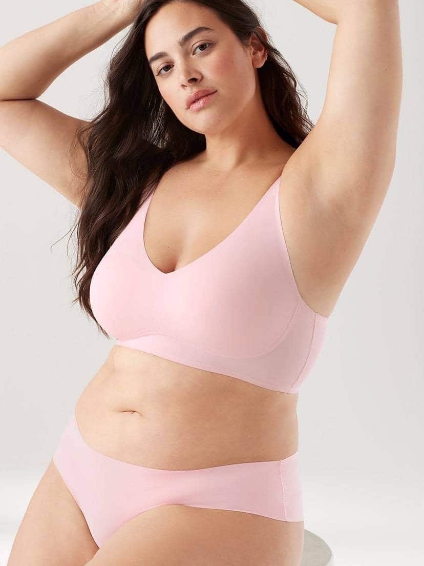 Ultra Comfort Seamless Shaping Wireless Support Bra Plus Size mysite