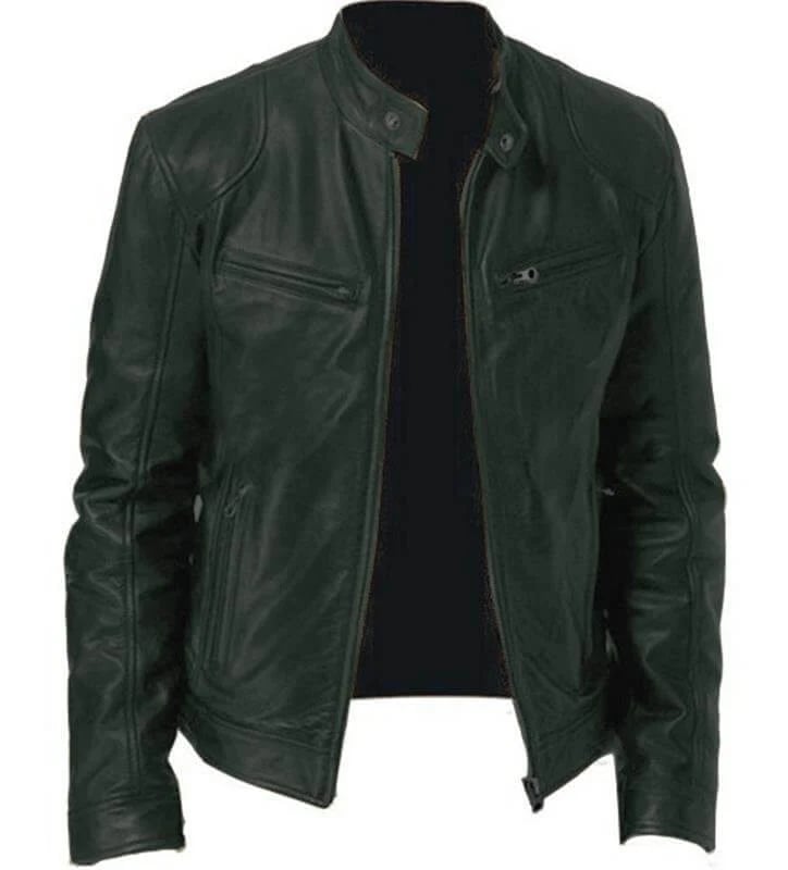 Men's Leather Jacket.