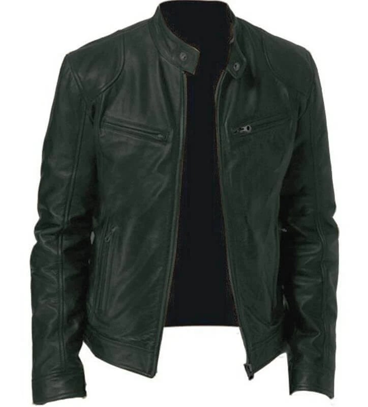 Men's Leather Jacket. mysite