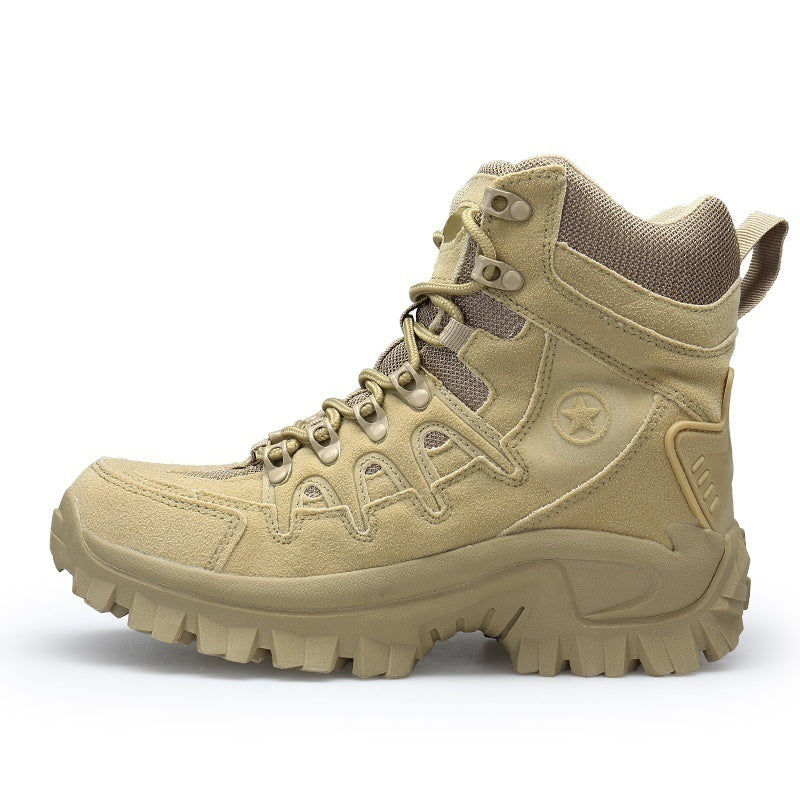 Men Outdoor Waterproof Non-Slip Hiking Boots Combat Boots - Free shipping worldwide! mysite