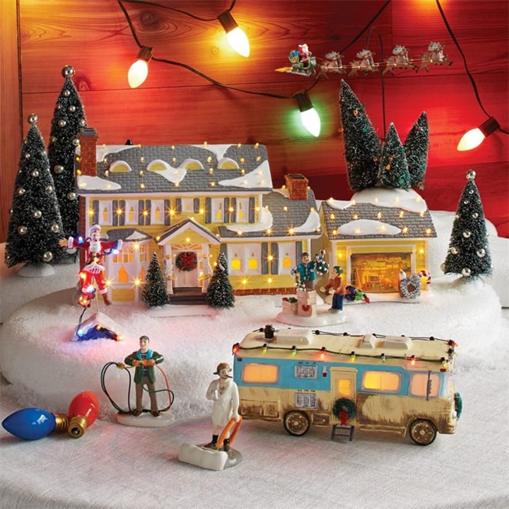 National Lampoon’s Christmas Vacation-Inspired Ceramic Village