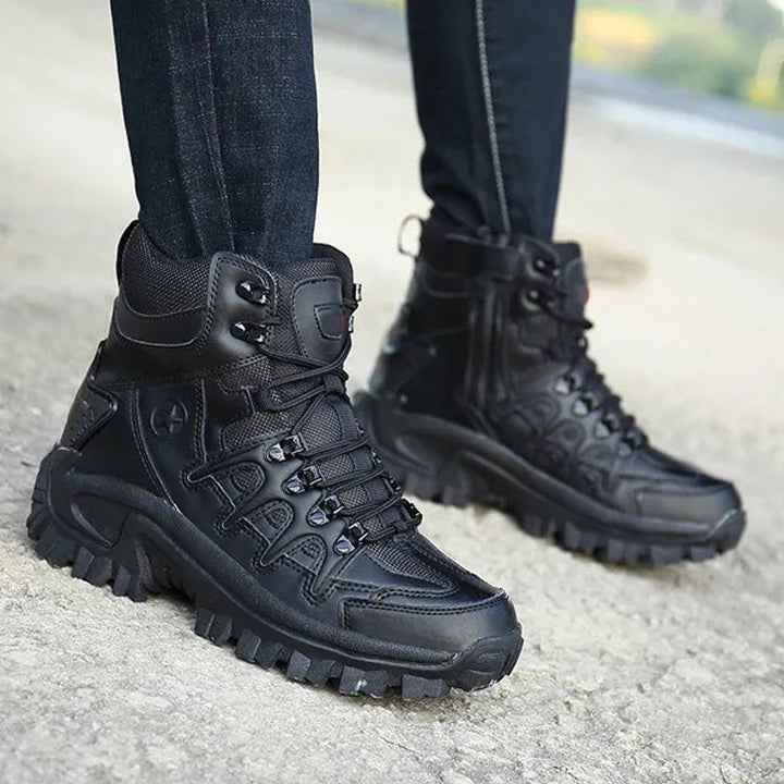 Men Outdoor Waterproof Non-Slip Hiking Boots Combat Boots - Free shipping worldwide! mysite