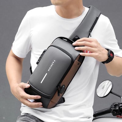 USB charging sport sling  Anti-theft shoulder bag(BUY 2 FREE SHIPPING WORLDWIDE!)