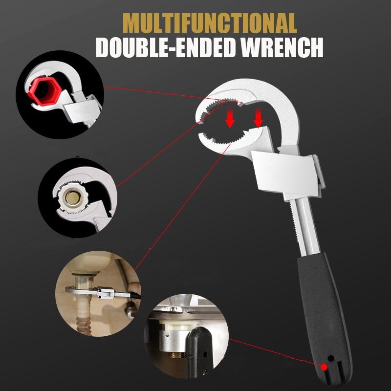 🔥Hot Sale   🔥Universal Adjustable Double-ended Wrench mysite