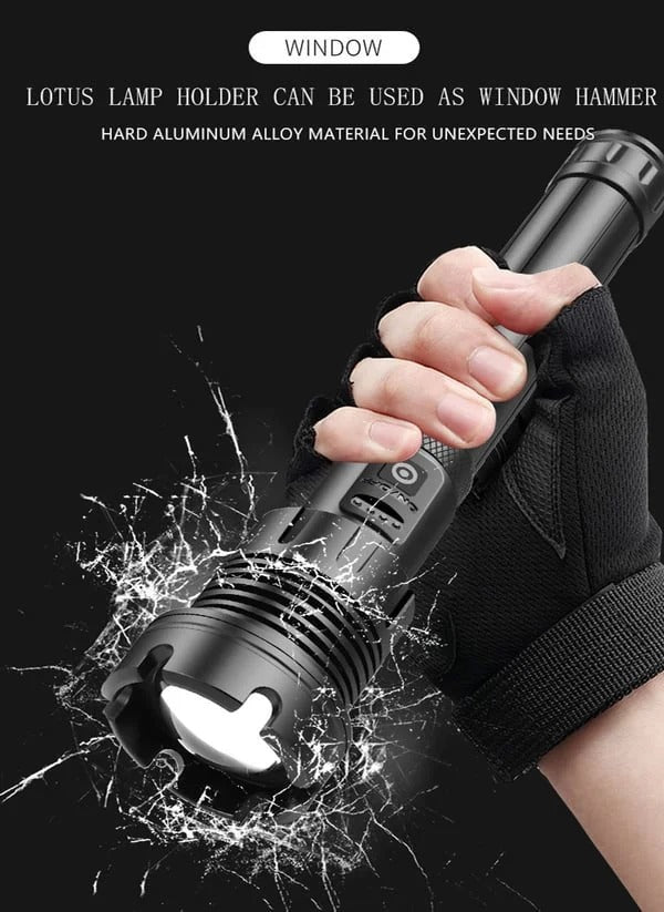 🔥LED Rechargeable Tactical Laser Flashlight High Lumens-Buy 2 Free Shipping mysite