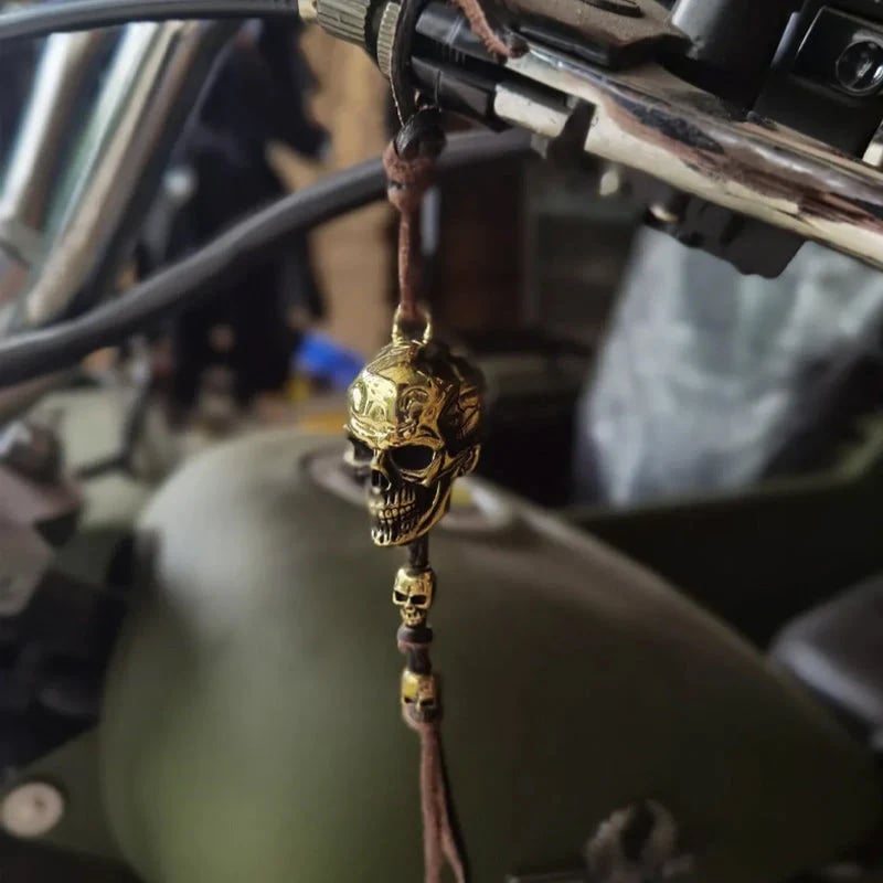 Lucky keychain for motorcyclists