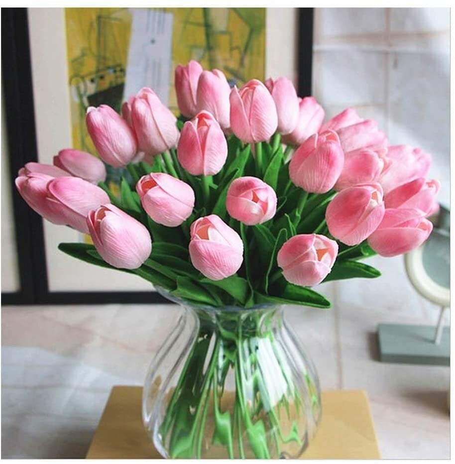 ✨LAST Day Sale-70off💓-High Quality Artificial Latex Tulips(PCS 10) mysite