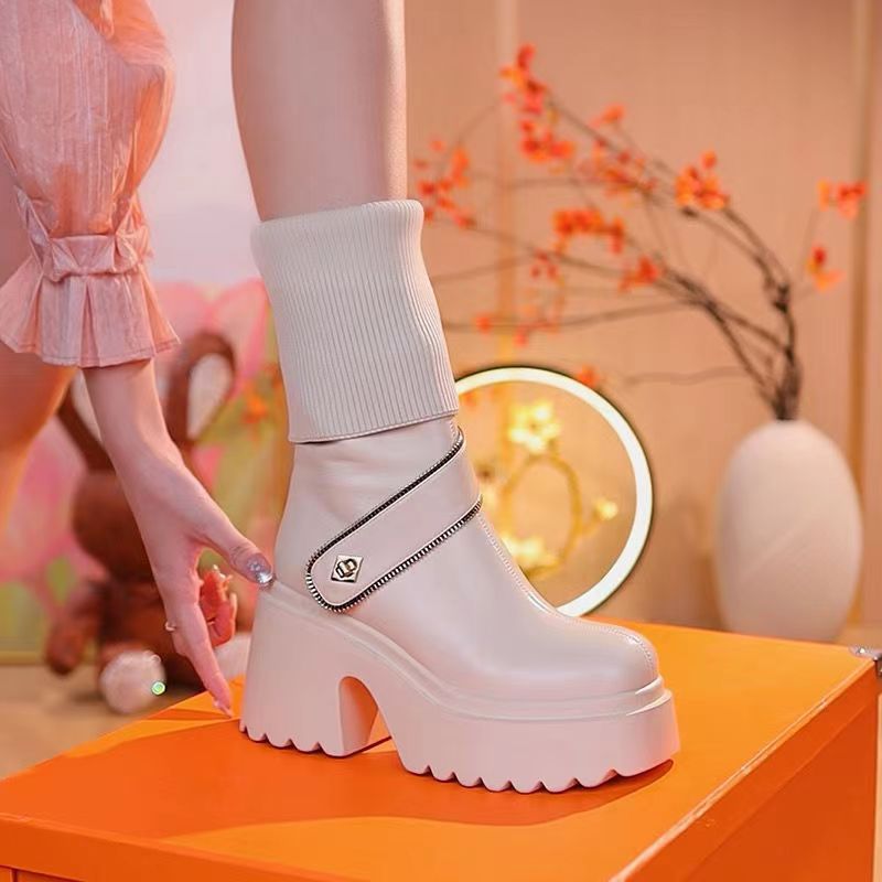 🔥Hot Sale/Free Shipping🔥Women's Platform Chunky Heel Knee High Boots（Free shipping！） mysite