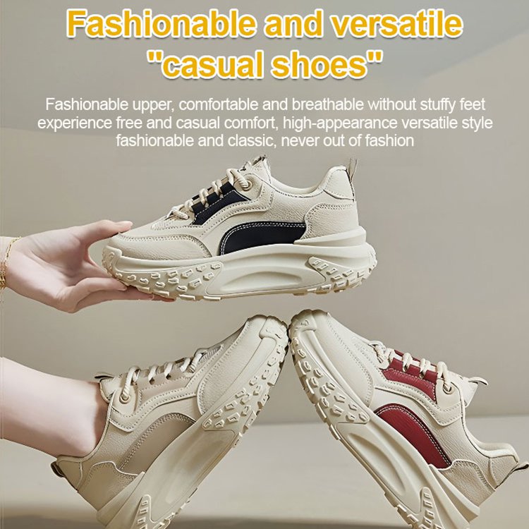 Korean Style Thick-soled Heightened Sneakers - Buy two and get free shipping! mysite