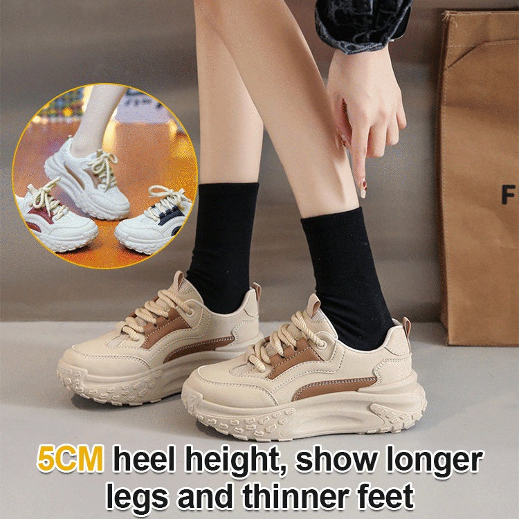 Korean Style Thick-soled Heightened Sneakers - Buy two and get free shipping! mysite