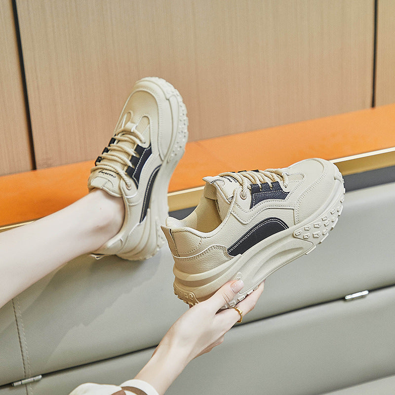 Korean Style Thick-soled Heightened Sneakers - Buy two and get free shipping! mysite